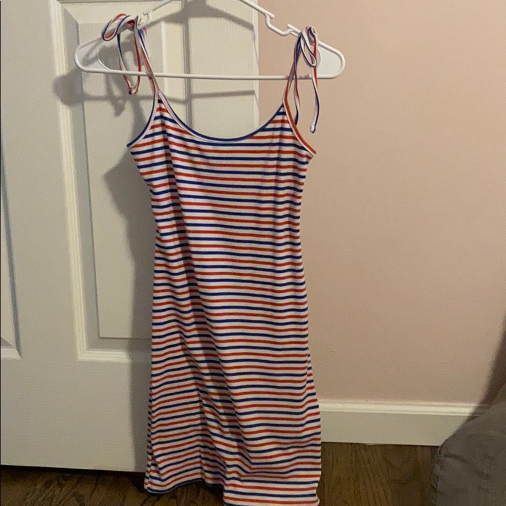 Red white and blue dress